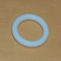 1" White Rubber RiNG 