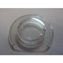 Clear Pop bumper cap with cut off side