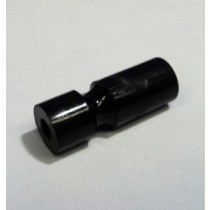 Narrow Plastic Post 1-1/16" Tall Black