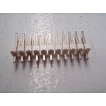 .156" 11 Position Male Locking Header ( black in colour now)