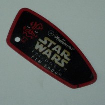 STAR WARS EPISODE I playfield plastic