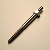 Post 6-32 x 1-29/32" stud wood screw