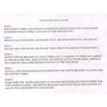 instruction card 16-9907