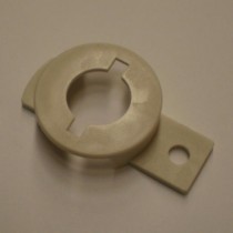 IDC Snap-On Socket Bracket - 5/16" white low mount