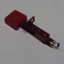 target 3d square front mount translucent red