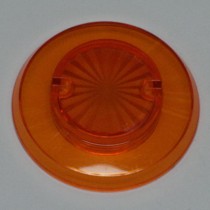 Pop bumper cap starburst orange