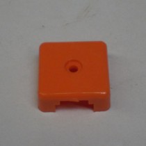 Target face - 3D square - orange