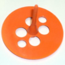 Pop Bumper Skirt - ORANGE