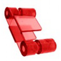 Mini Hood  lane guide - red 550-5061-02