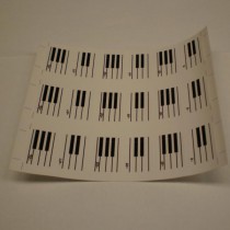 GUNS N ROSES  piano decal set