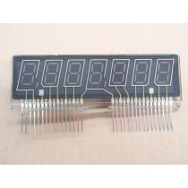 7 digit numeric display glass