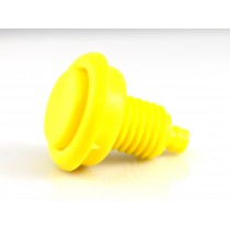 Cabinet Flipper Button Yellow (No Spring)
