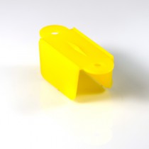 2-1/8" Double Sided Lane Guide - yellow