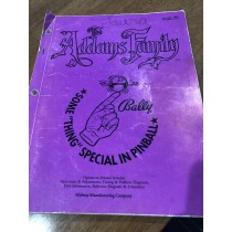 The Addams Family Manual USED 