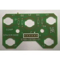 Cactus Canyon Lamp Board pcb-5 lamp