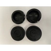 PSPA leg leveler rubber castor feet set of 4