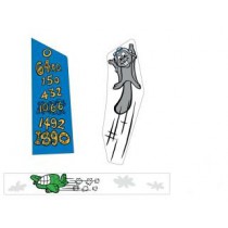 ROCKY & BULLWINKLE (DE) DECAL SET RAMP 3 PC