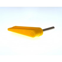 FLIPPER & SHAFT  WILLIAMS LOGO YELLOW