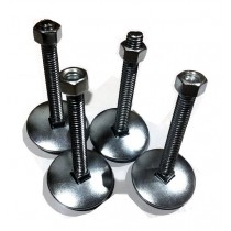 Standard pinball machine leg leveler with a 3" shaft set of 4 