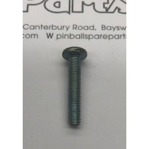 Machine screw 6-32 thread x 7/8" long phillips pan head