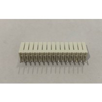 .100" 15 Position Male Locking Header