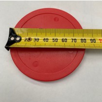 Red Air Hockey puck  approx 8 cm