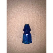 GOTTLIEB 1-3/16" FASCETED POST - CLEAR blue