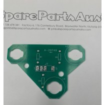 3 lamp blank pcb board 