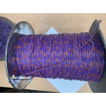 wire 22 g  purple and orange