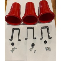 DE SIMPSONS  red Cooling Towers pack of 3 