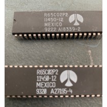 Microprocessor IC  DIP-40 R65C02P2 sold as a single