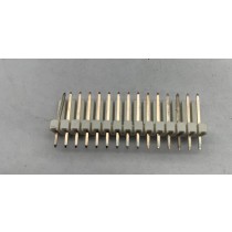 Connector .100" 15 Position Male Header Pin 
