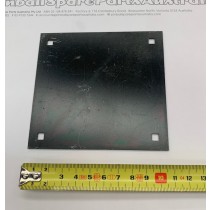Metal lock plate  square 