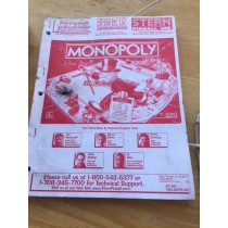 Monopoly manual second hand 