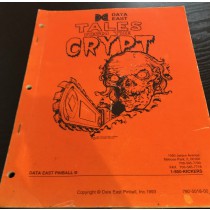 Tales From The Crypt  USED manual 