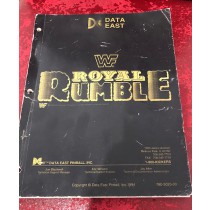 WWF royal rumble  USED manual 
