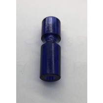 Post 1-1/4" Narrow Plastic Posts blue ( dark)