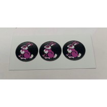 Cyclone Rabbit Target Decals 