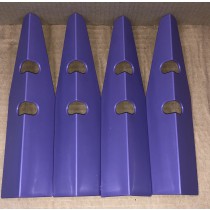 Leg Protector set of 4 purple