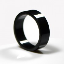 Super-Bands flipper rubber black