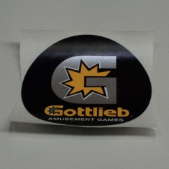 Gottlieb Coin Door Decal  DL-S/80-2
