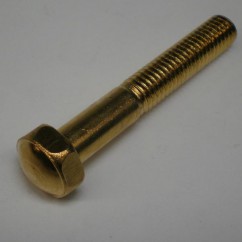 Leg Bolt - Brass 2-3/4"