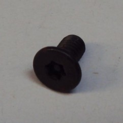 machine screw 10-32 flat head TORX tamper proof black
