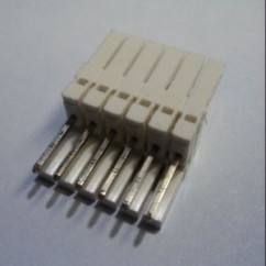 6 pin connector .100 z header mass term lock t