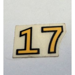 INDIANA JONES plane decal 17 