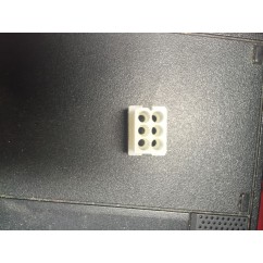 Connector 6 pin plug .062" 