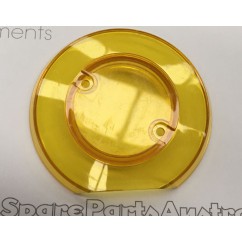 Yellow Pop bumper cap with cut off side 03-8651-28