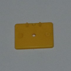 Target face - 1.37x1 rectangle - yellow
