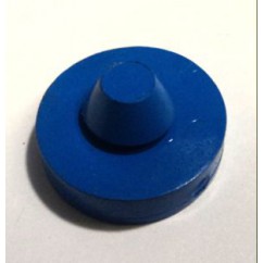 Rubber Bumper Pad Round - BLUE 