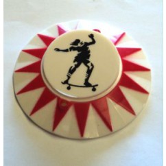 SKATEBALL (Bally) pop bumper cap